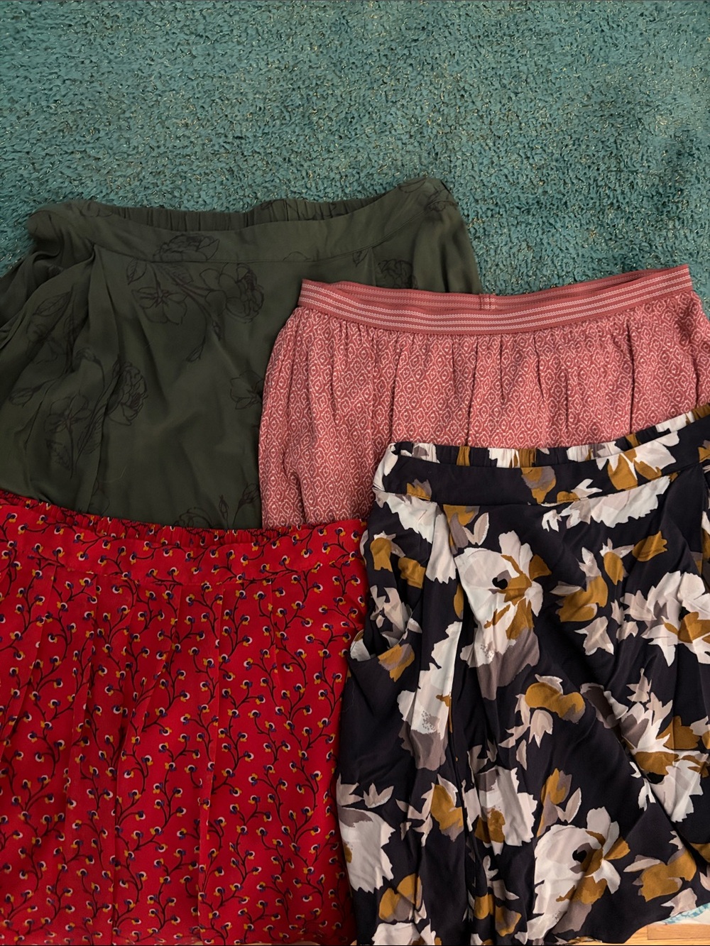 Old Navy Pull On Skirt Lot (4) Medium Tall